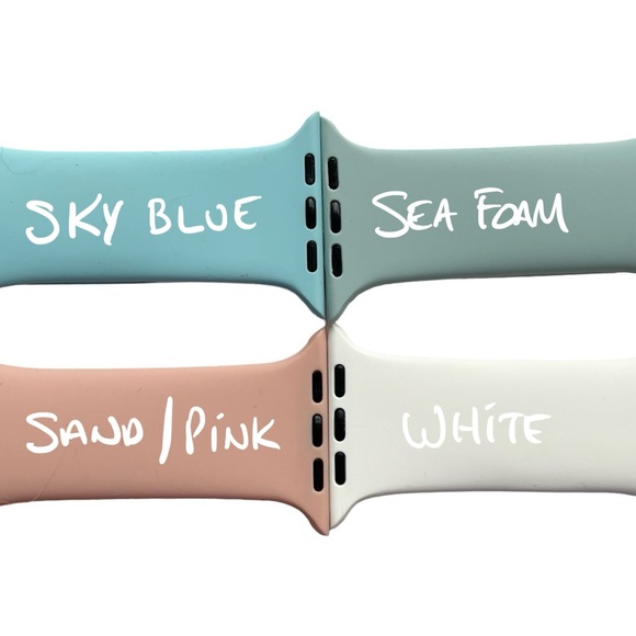 NEW 4 Silicone Sport Bands 44 45 49mm S/M  Beach - Picture 2 of 6